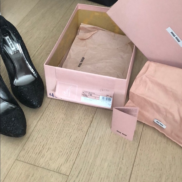 Miu Miu Sequin Pumps - Picture 8 of 8